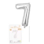 16-Zoll Digitalballons aus Aluminiumfolie mit 7 Nummer für Geburtstagsfeiern und Jubiläums dekorationen - Image 3