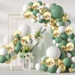 128-teiliges Ballonset für Party, Geburtstags und Hochzeitsdekorationen