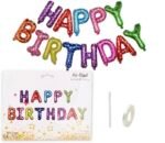 16 Zoll Aluminium folien Buchstaben Luftballons Set für Kinder Geburtstag, Party Dekoration