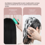 Weiche Silikon Haar Kopfhaut Massage Shampoo Bürste für den Kopf - Image 2