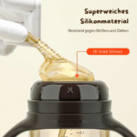 300 ml umschaltbarer Schnuller für Neugeborene, Milch, Wasser, Trinkflasche, Schnabeltasse mit Griffen - Image 5