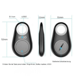 Pet Smart GPS Tracker, wasserdichter Bluetooth-Ortungsgerät für Haustiere, Hunde, Katzen, Kinder und Auto-Geldbörsenschlüssel - Image 4