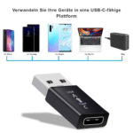 Hohe Qualität USB C 3,1 Typ C Buchse zu USB 3,0 Typ A Stecker Port Konverter Adapter Für Telefone - Image 2