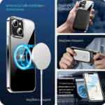 iPhone 15 Magsafe hülle + 9d panzerglas + kamera schutz - Image 2