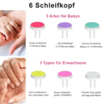 Elektrischer Nagelschneider für Neugeborene - Image 6