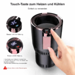 2-in-1-Auto-tragbarer Mini-Auto-Heizbecher, schnelles Abkühlen und Heizen, intelligenter Getränkehalter mit LCD-Display - Image 6
