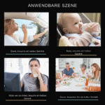 2-in-1-Auto-tragbarer Mini-Auto-Heizbecher, schnelles Abkühlen und Heizen, intelligenter Getränkehalter mit LCD-Display - Image 3