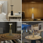 Italienische postmoderne 3-Farben-Metall-Touch-Dimm-Schreibtischlampe, Nachttischlampe, Schlafzimmer, Wohnzimmer, Designer-Multifunktions-Smart-Tischlampe - Image 5