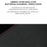 Hochwertiger magnetischer Brillenetui aus echtem Leder für Sonnenbrillen und Taschen für das Auto - Image 4