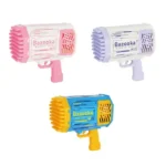 Wiederaufladbares elektrisches 69 Loch Raketen Bazooka-Luftblasenpistolen spielzeug für Kinder