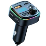 Auto Bluetooth 5,0 FM Sender Drahtlose Freihändige Audio Empfänger Auto MP3 Player 3,1 EIN Dual USB Schnelle Ladegerät Auto Zubehör