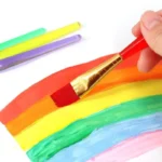 6 bonbonfarbene Malpinsel-Sets für Kinder - Image 3