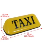 Taxilampe auf dem Autodach mit stärkerem Magnetlicht - Image 2