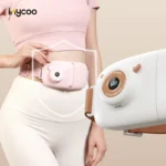 IMYCOO Heiße Verkäufe Persönliche Periodenschmerzen Relief Gürtel Für Frauen Menstruations Heizung Massage Elektrische Wiederaufladbare Periodenkrampf Pad