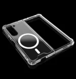 Eckstoßstange, PC, TPU, transparent, magnetisch, für Samsung Galaxy Z Fold 5, Magsafe-Rückseite - Image 5