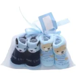 2 Paar Babysocken als Geschenkset