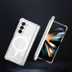Eckstoßstange, PC, TPU, transparent, magnetisch, für Samsung Galaxy Z Fold 5, Magsafe-Rückseite - Image 2