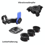 Motorrad Fahrrad lenkerhalterung mit Vibrationsdämpfer für alle Telefone