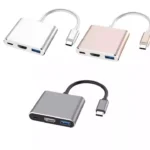 3 in 1 Typ-C auf HDMI Virtual Display Adapter