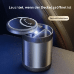 Tragbarer Tabakaschenbecher für den Außenbereich, intelligenter Sensor zum automatischen Öffnen und Schließen von Zigarettenautoaschenbechern - Image 3