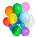 Luftballons aus Naturlatex, ideale Dekorationen für Geburtstage, Babypartys, Hochzeiten und Taufen - Image 3