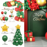 147-teiliges Weihnachts, Party, Hochzeits und Geburtstags Dekorations ballon Set - Image 2