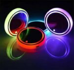 Auto 3D Projektor Licht beleuchtet Lade LED Cup Pad Halter