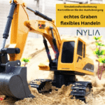 Ferngesteuertes Bagger Spielzeug Baufahrzeug Bau-Sandspielzeug - Image 2