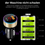 Hochwertiges 6A 36W Schnellladegerät fürs Auto mit Digitalanzeige - Image 3