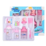 Babyflasche für Neugeborene 8-teiliges Geschenkset - Image 4